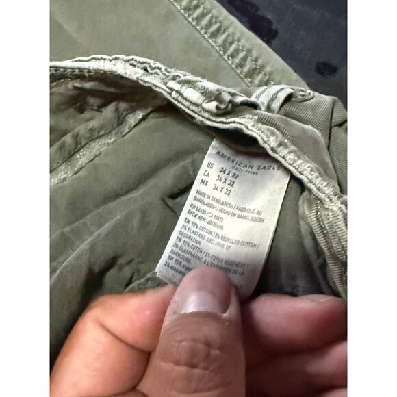 American Eagle Outfitters Cargo Pants 34x32 - Picture 3 of 5